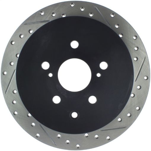 Picture of StopTech Sport Drilled Slotted Rotor - Rear Left