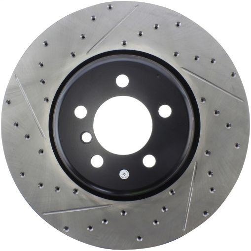 Picture of StopTech Sport Drilled Slotted Rotor - Rear Right