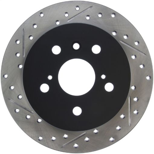 Picture of StopTech Sport Drilled Slotted Rotor - Rear Right