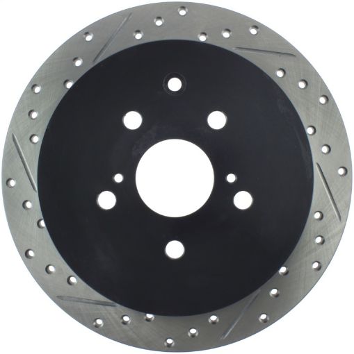 Picture of StopTech Sport Drilled Slotted Rotor - Rear Right