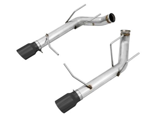 Picture of AWE Tuning S197 Mustang GT Axle - back Exhaust - Track Edition (Diamond Black Tips)