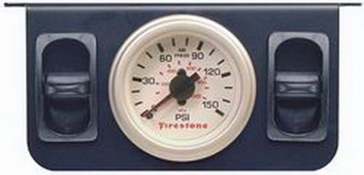 Picture of Firestone Air Adjustable Leveling Electric Control Panel wDual Gauge 0 - 150psi - White (WR17602260)
