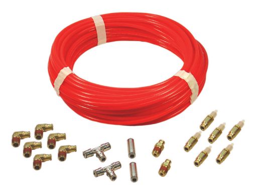 Picture of Firestone Dealer Fitting Pack 3 (6) Valves Fittings 100ft. Air Line Tubing (WR17602395)