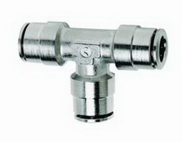 Picture of Firestone Union Tee 14in. Nickel Push - Lock Air Fitting - 25 Pack (WR17603025)
