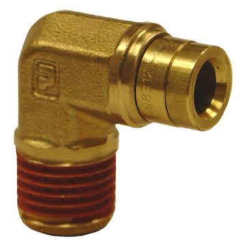 Picture of Firestone Male 14in. Push - Lock x 18in. NPT 90 Degree Elbow Air Fitting - 25 Pack (WR17603128)