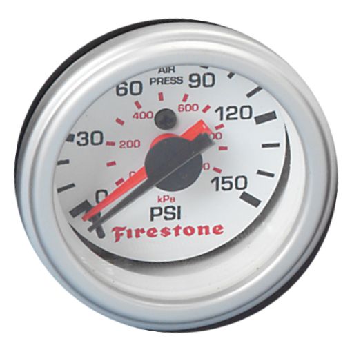 Picture of Firestone Replacement Pressure Gauge - White Face Dual GA Only (For PN 2241 2260) (WR17609201)
