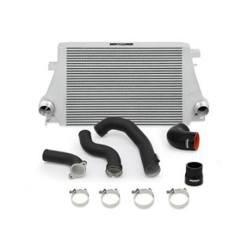 Picture of Mishimoto 2016 Chevrolet Camaro 2.0T 2013 Cadillac ATS 2.0T Intercooler Kit - Wrinkle Black