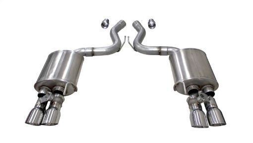 Picture of Corsa 2018 - 2023 Ford Mustang GT Fastback 5.0L 3in Sport Axle - Back Exhaust w 4in Polished Tips