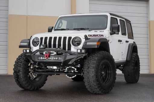 Picture of Addictive Desert Designs 2018 Jeep Wrangler JL Stealth Fighter Front Bumper w Winch Mounts