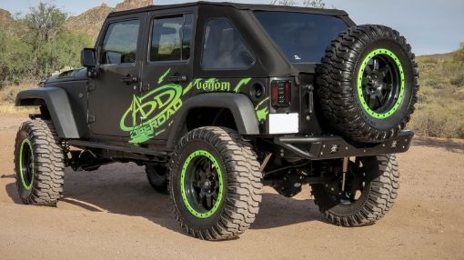 Picture of Addictive Desert Designs 07 - 18 Jeep Wrangler JK Venom Rear Bumper