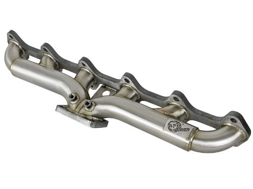 Picture of aFe Twisted Steel Header Turbo Manifold (T3) 98.5 - 02 Dodge Diesel Trucks L6 5.9L (td)
