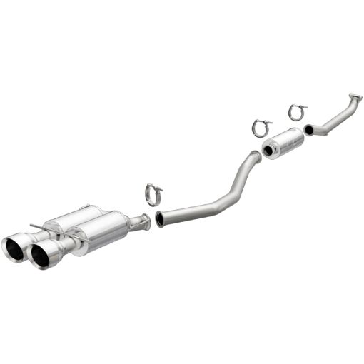 Picture of MagnaFlow CatBack 17 - 18 Honda Civic L4 1.5LGAS Dual Exit Polished Stainless Exhaust