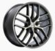 Picture of BBS CC - R 20x9.5 5x120 ET40 Satin Graphite Diamond Cut Polished Rim Protector Wheel - 82mm PFS Req.