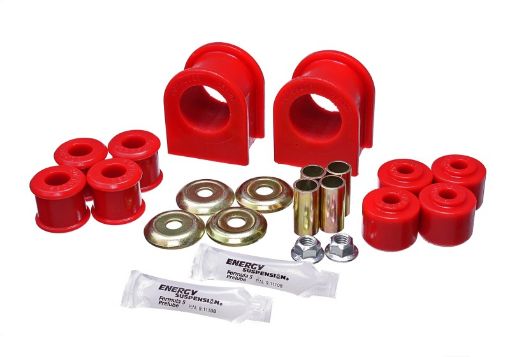 Picture of Energy Suspension 99 - 11 Ford F53 Motorhome Red 35mm Rear Sway Bar Bushing Set