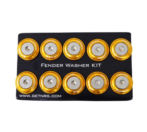 Picture of NRG Fender Washer Kit wRivets For Plastic (Rose Gold) - Set of 10