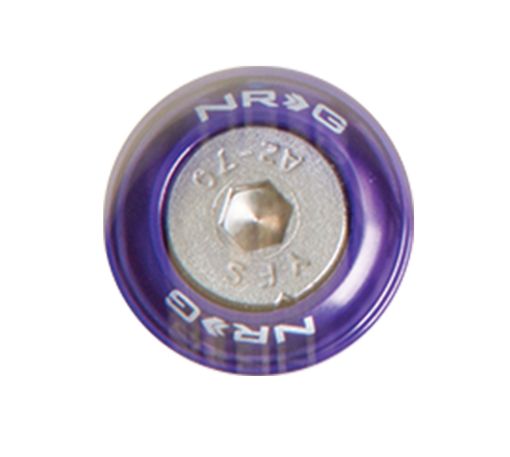 Picture of NRG Fender Washer Kit wRivets For Metal (Purple) - Set of 10
