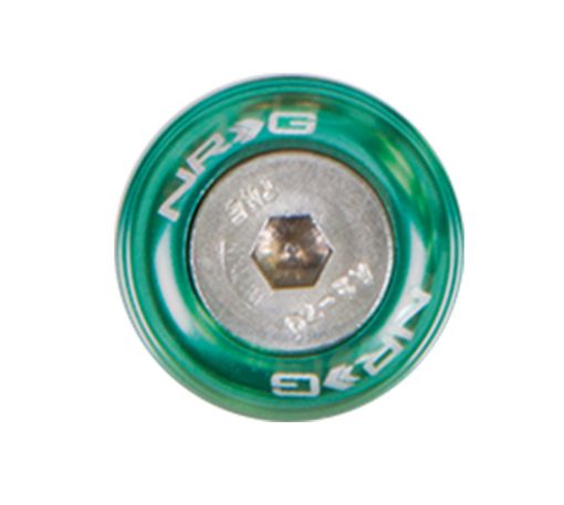 Picture of NRG Fender Washer Kit wRivets For Metal (Green) - Set of 10