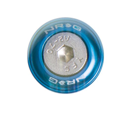 Picture of NRG Fender Washer Kit wRivets For Metal (Blue) - Set of 10