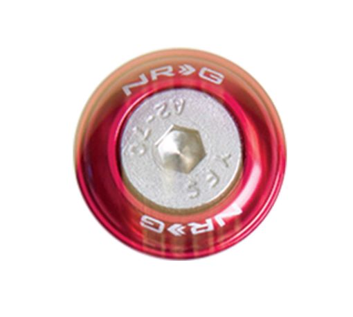 Picture of NRG Fender Washer Kit wRivets For Metal (Red) - Set of 10