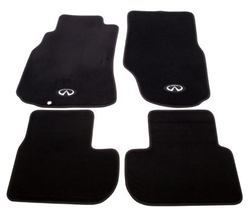 Picture of NRG Floor Mats - 03 - 06 G35 (Infiniti Emblem Logo) - 4pc.