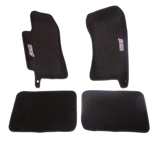 Picture of NRG Floor Mats - 04 - 07 Subaru WRX STI (STi Logo) - 4pc.