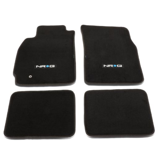 Picture of NRG Floor Mats - 03 - 05 Evo 8 (Evolution Logo) - 4pc.