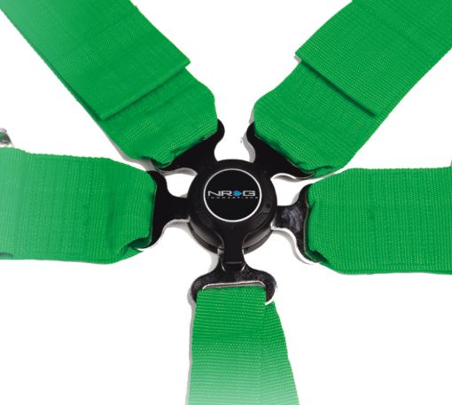 Picture of NRG 6PT 3in. Seat Belt Harness Cam Lock - Green