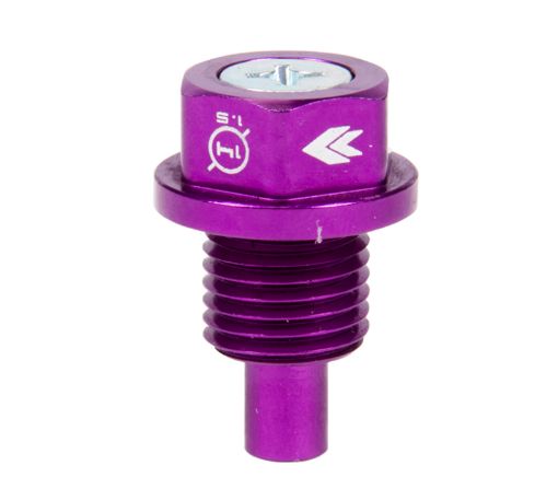 Picture of NRG Magnetic Oil Drain Plug M14X1.5 AcuraHondaMazdaMitsubishi - Purple