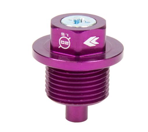 Picture of NRG Magnetic Oil Drain Plug M20X1.5 Subaru - Purple
