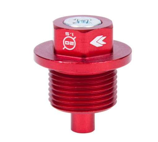 Picture of NRG Magnetic Oil Drain Plug M20X1.5 Subaru - Red