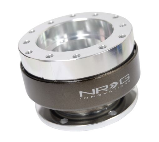 Picture of NRG Quick Release Gen 2.0 - Silver Body Chrome Ring SFI Spec 42.1