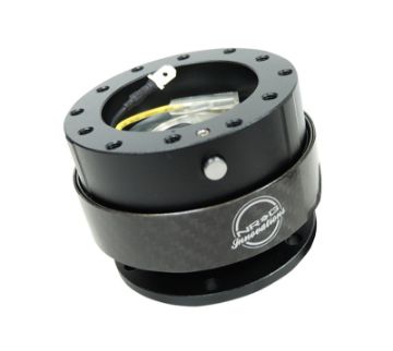 Picture of NRG Quick Release Gen 2.0 - Black Body Black Carbon Fiber Ring