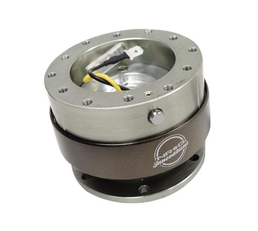 Picture of NRG Quick Release Gen 2.0 - Gunmetal Body Titanium Chrome Ring