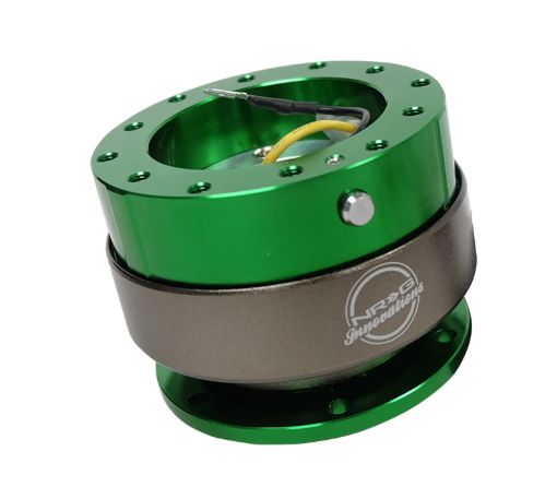 Picture of NRG Quick Release Gen 2.0 - Green Body Green Ring