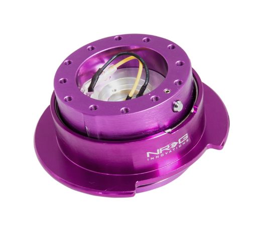 Picture of NRG Quick Release Kit Gen 2.5 - Purple Body Purple Ring