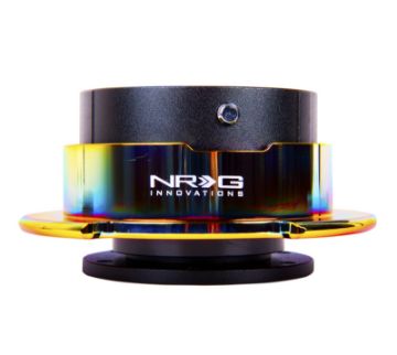 Picture of NRG Quick Release Gen 2.5 - Black Body Neochrome Ring