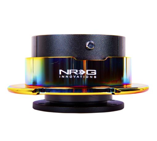 Picture of NRG Quick Release Gen 2.5 - Black Body Neochrome Ring
