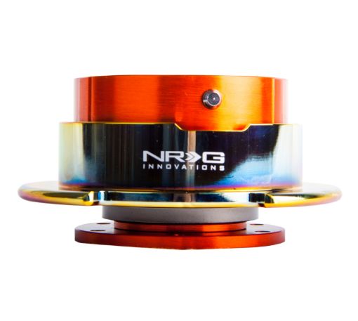 Picture of NRG Quick Release Gen 2.5 - Orange Body Neochrome Ring