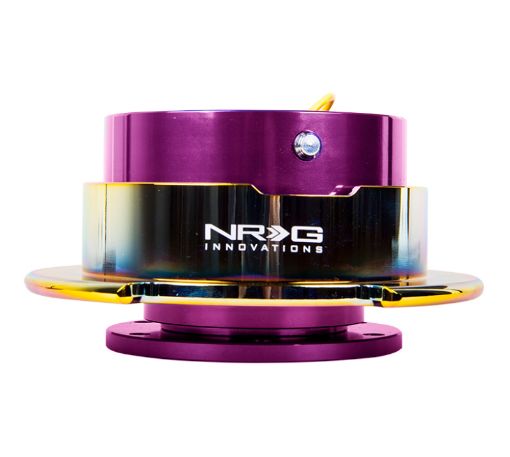 Picture of NRG Quick Release Gen 2.5 - Purple Body Neochrome Ring
