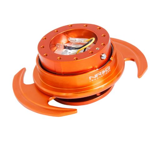 Picture of NRG Quick Release Kit Gen 3.0 - Orange Body Orange Ring wHandles