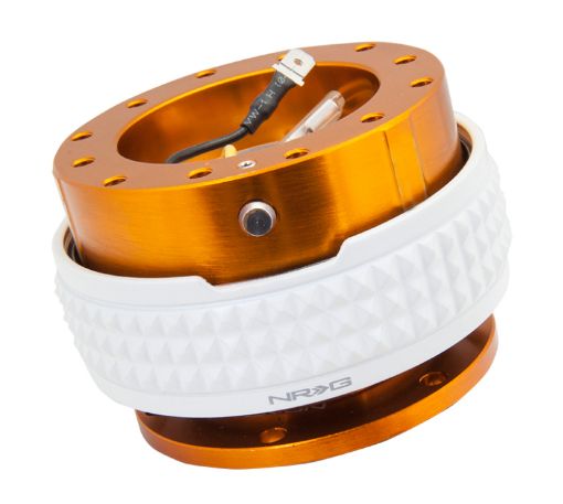 Picture of NRG Quick Release Kit - Pyramid Edition - Rose Gold Body Glow In The Dark Pyramid Ring