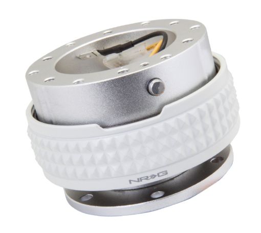 Picture of NRG Quick Release Kit - Pyramid Edition - Silver Body Glow In The Dark Pyramid Ring