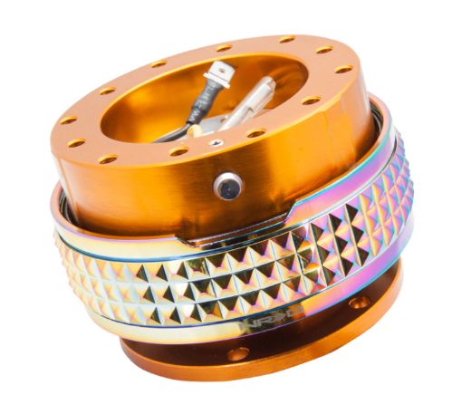 Picture of NRG Quick Release Kit - Pyramid Edition - Rose Gold Body Neochrome Pyramid Ring