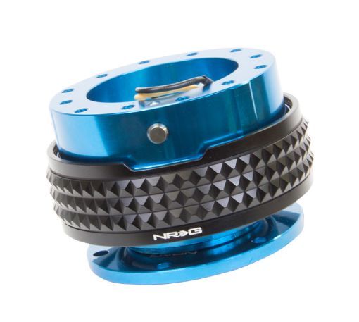 Picture of NRG Quick Release Kit - Pyramid Edition - Blue Body Black Pyramid Ring