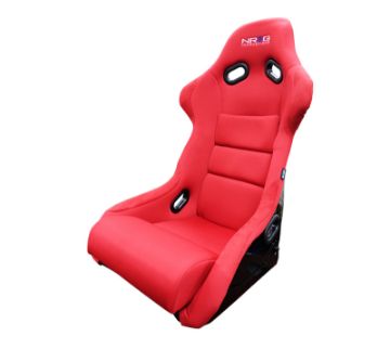Picture of NRG FRP Bucket Seat (Red Cloth) - Large