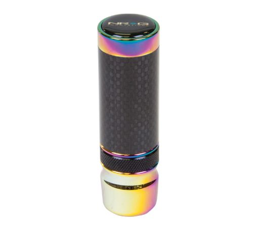 Picture of NRG Slimboy Adjustable Shift Knob (M10X1.25) Nissan Mazda Toyota - Carbon Fiber Neochrome