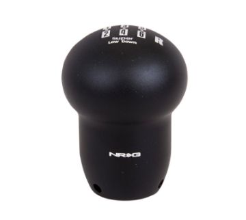 Picture of NRG Universal Super Low Down Shift Knob - Black (6 Speed)