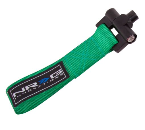Picture of NRG Bolt - In Tow Strap Green - Subaru WRX STi 02 - 07 (5000lb. Limit)