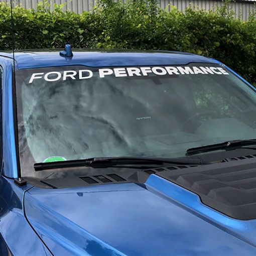 Picture of Ford Racing 2009 - 2018 F - 150 (Incl Raptor) Ford Performance Windshield Banner