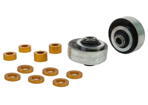 Picture of Whiteline 07 - 14 Subaru WRX STI SedanHatch Front Control Arm Lower Inner Rear Bushing Kit